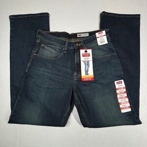 Wrangler Five Star Premium Men's Relaxed Boot Jeans Dark Wash 29x30 Flex NWT